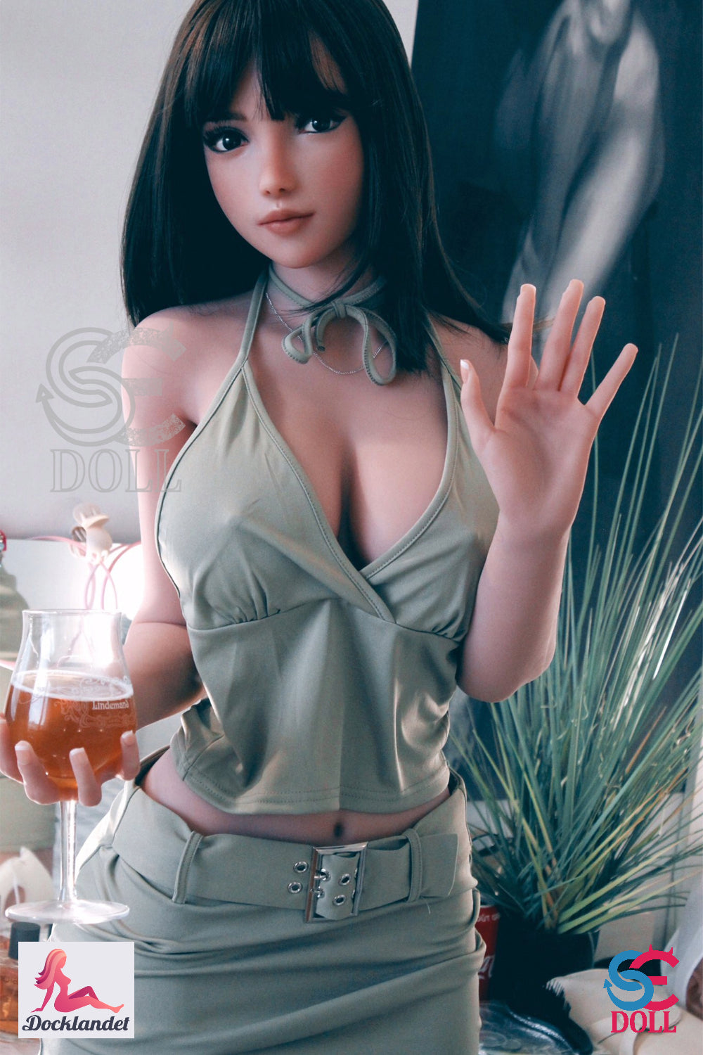 Elanie Sex Doll (SEDoll 161 cm F-taurė Nr. 076 TPE)