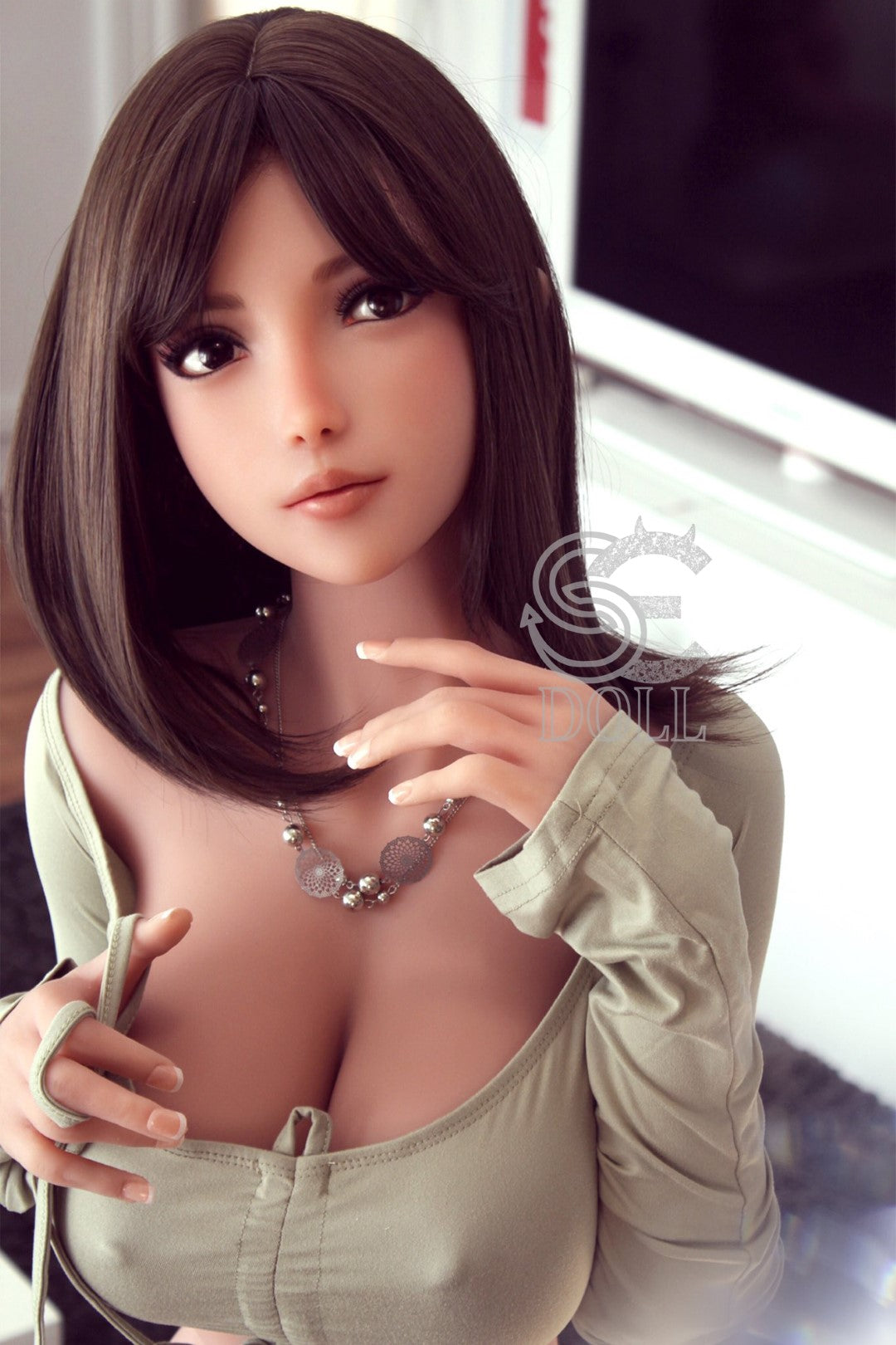 Sekso lėlė Tracy.B (SEDoll 161 cm F-taurė Nr. L76 TPE)