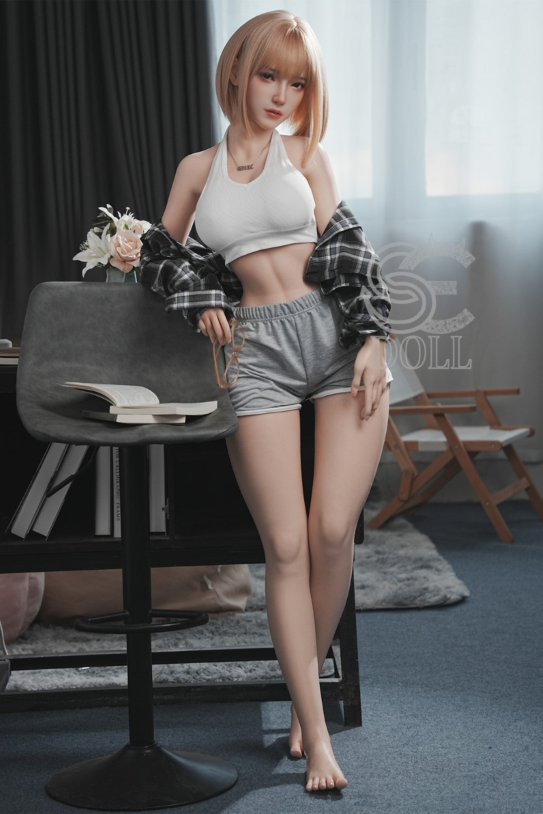 Bridžita. Sekso lėlė (SEDoll 161 cm E-Cup #130SC silikonas)