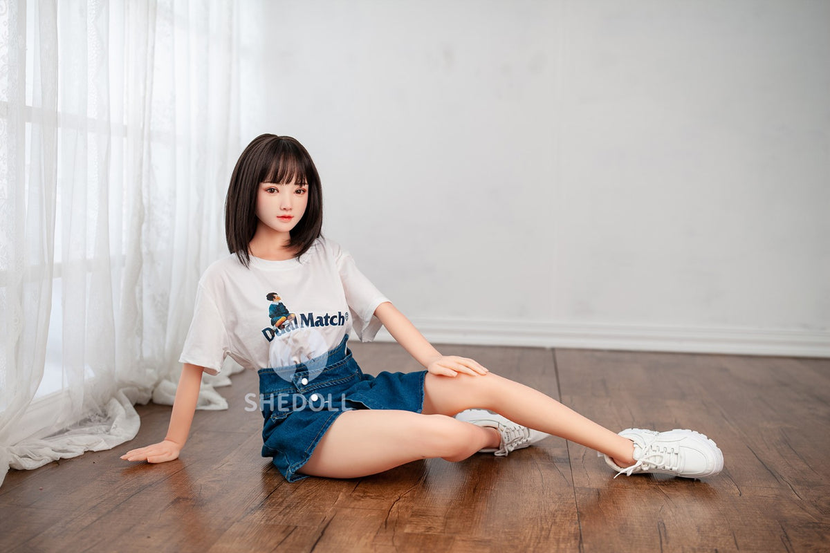 Sunny Sex Doll (SHEDOLL 148 cm D puodelis #SH002 TPE + silikonas)
