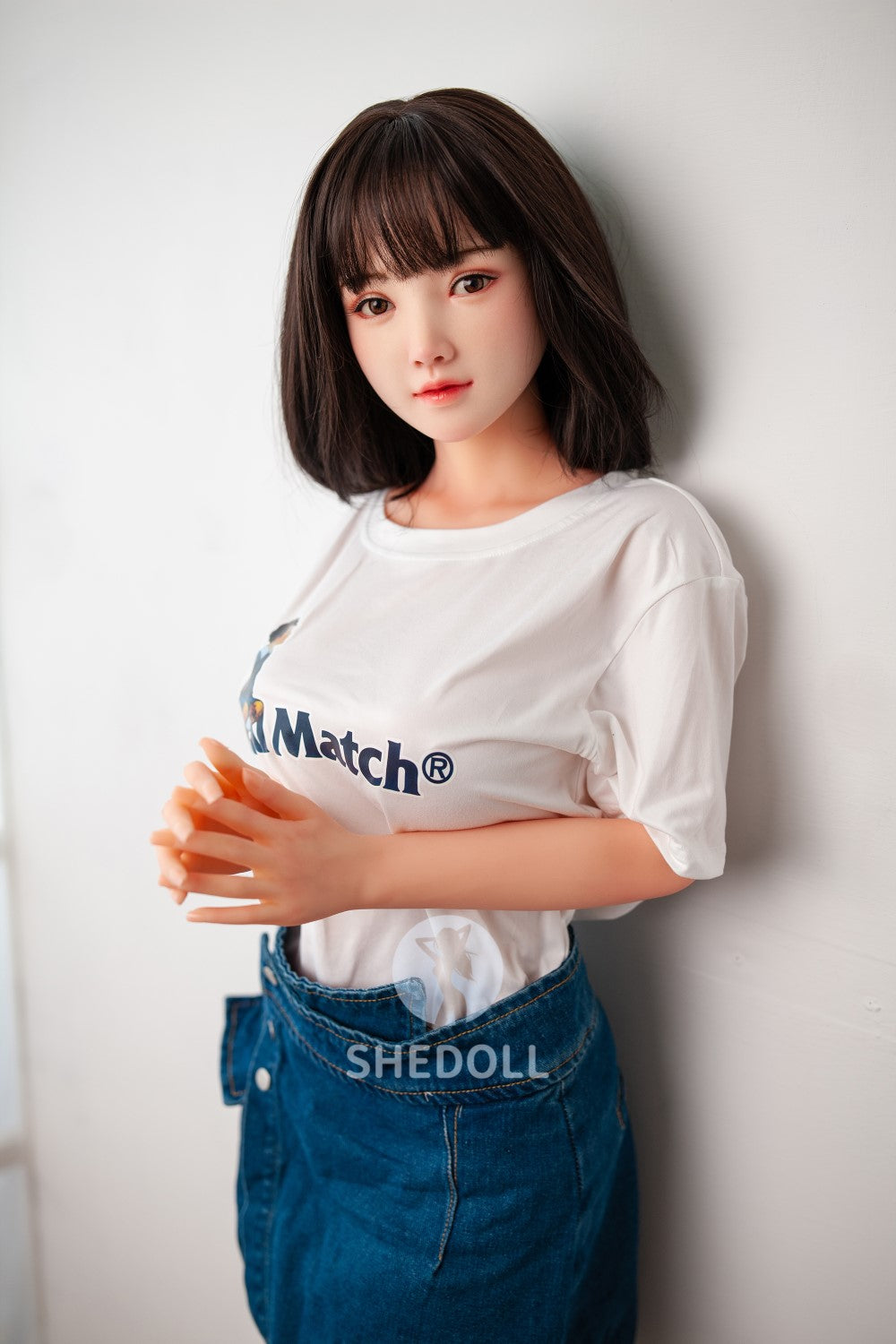 Sunny Sex Doll (SHEDOLL 148 cm D puodelis #SH002 TPE + silikonas)