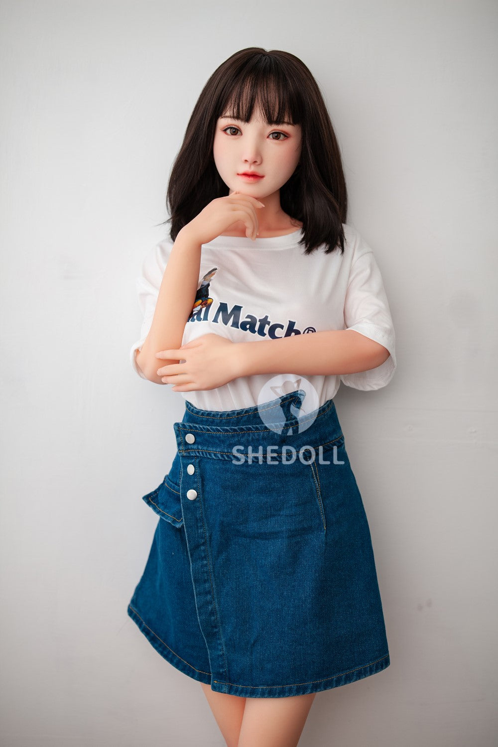 Sunny Sex Doll (SHEDOLL 148 cm D puodelis #SH002 TPE + silikonas)