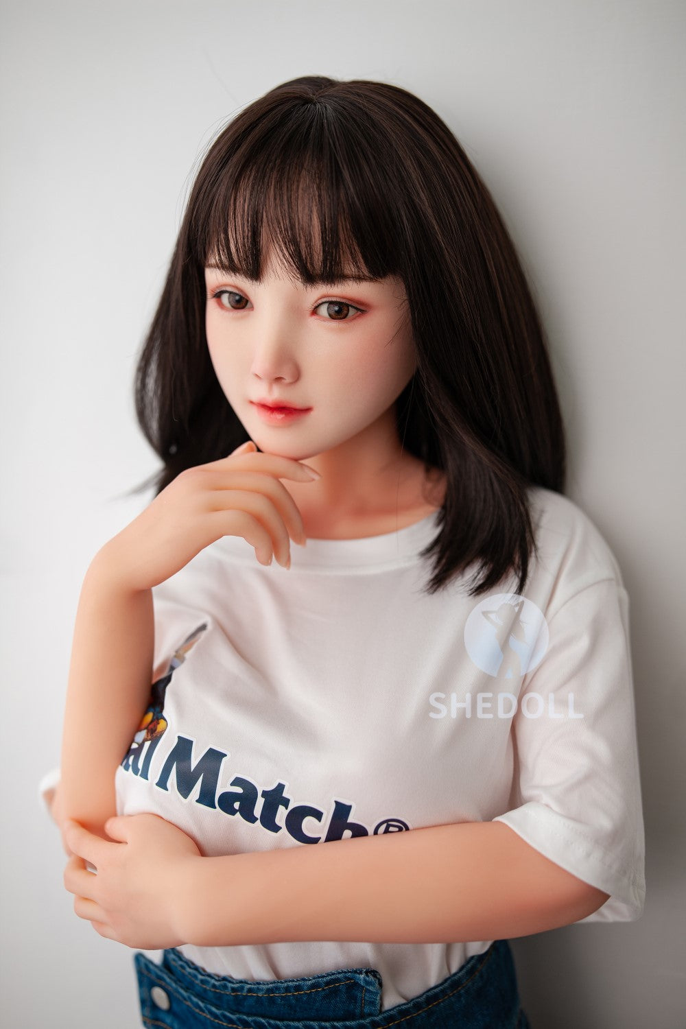 Sunny Sex Doll (SHEDOLL 148 cm D puodelis #SH002 TPE + silikonas)