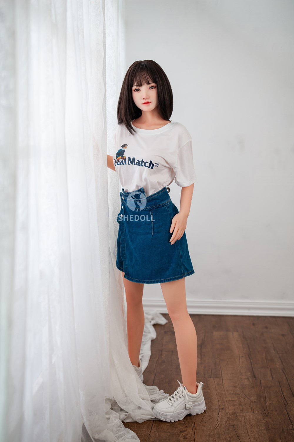 Sunny Sex Doll (SHEDOLL 148 cm D puodelis #SH002 TPE + silikonas)