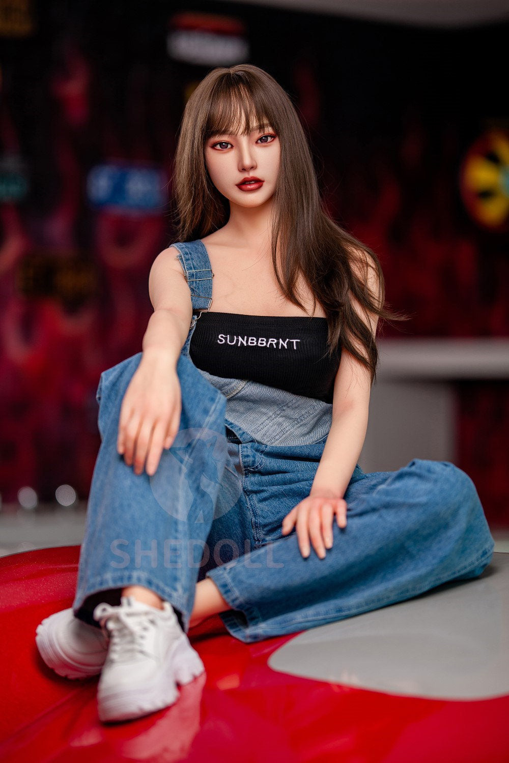 Sekso lėlė Beryl (SHEDOLL 158 cm C puodelis # SH004 TPE + silikonas)