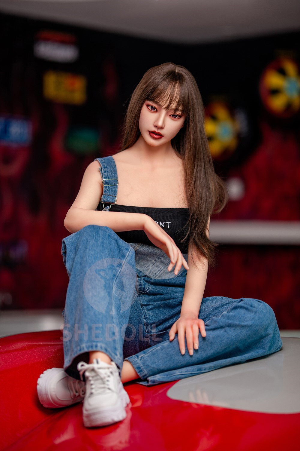 Sekso lėlė Beryl (SHEDOLL 158 cm C puodelis # SH004 TPE + silikonas)