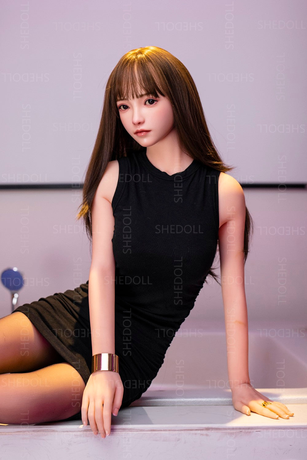 Sekso lėlė rožė (SHEDOLL 158 cm C-Cup #SH007 TPE + silikonas)