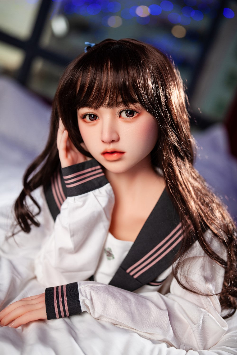 Keiko Sex Doll (SHEDOLL 148 cm D puodelis # SH009 TPE + silikonas)