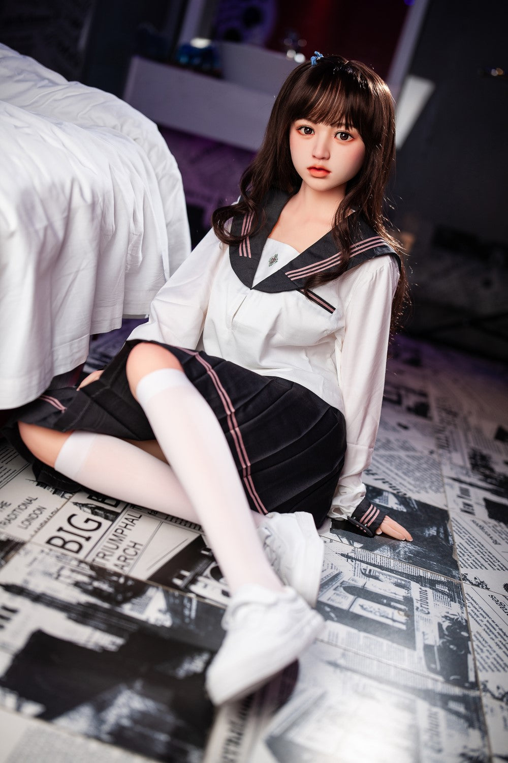 Keiko Sex Doll (SHEDOLL 148 cm D puodelis # SH009 TPE + silikonas)