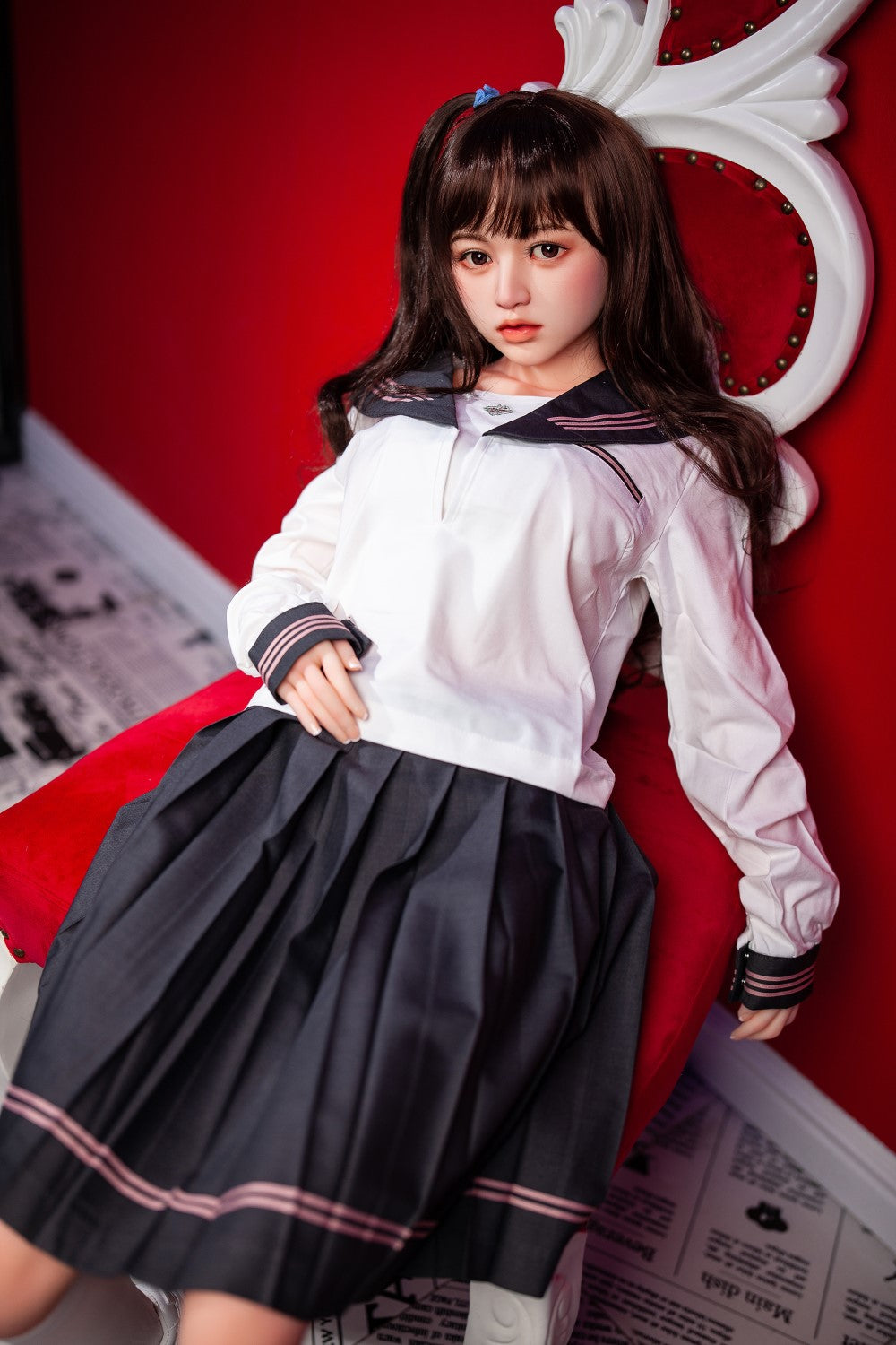 Keiko Sex Doll (SHEDOLL 148 cm D puodelis # SH009 TPE + silikonas)