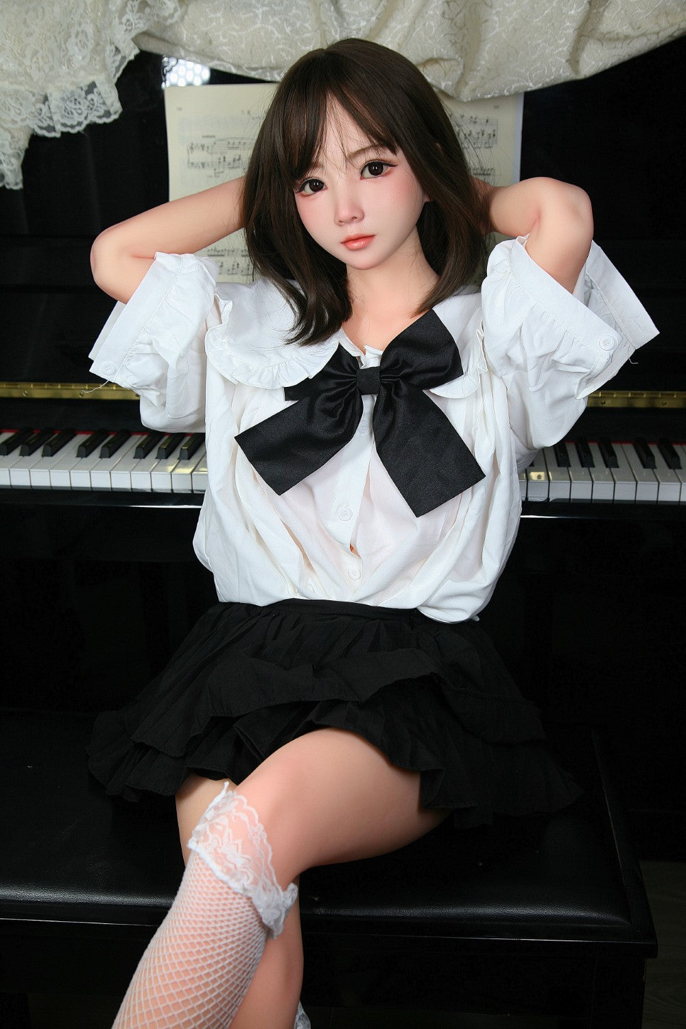 Yoyo Sex Doll (SHEDOLL 148 cm D puodelis #SH010 TPE + silikonas)