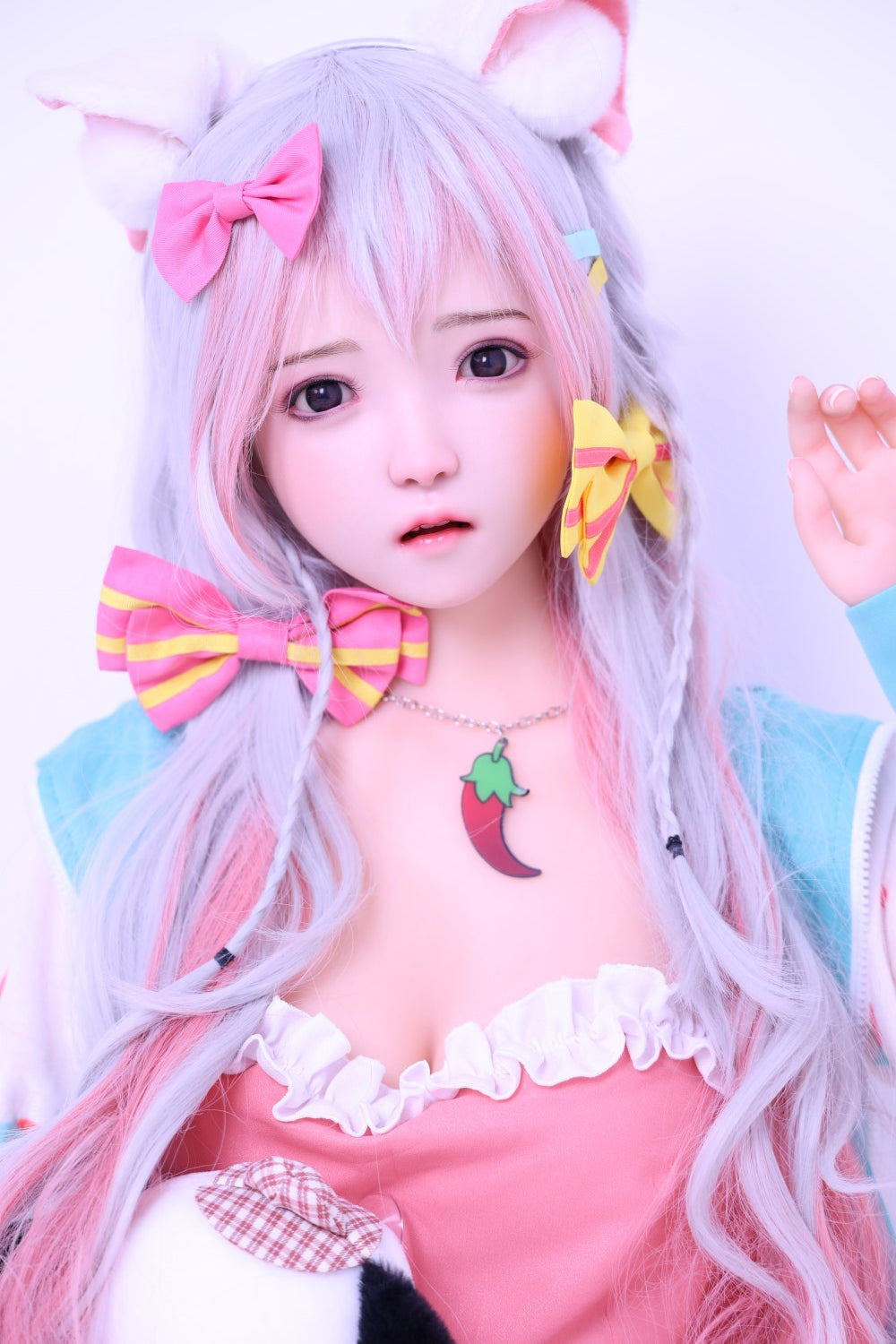 Sandy Sex Doll (SHEDOLL 148 cm D puodelis # SH013 TPE + silikonas)