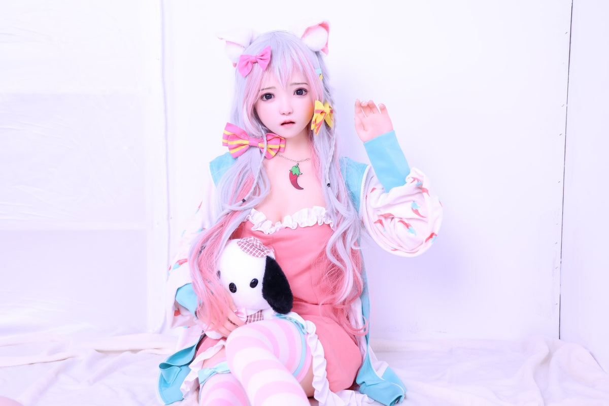Sandy Sex Doll (SHEDOLL 148 cm D puodelis # SH013 TPE + silikonas)