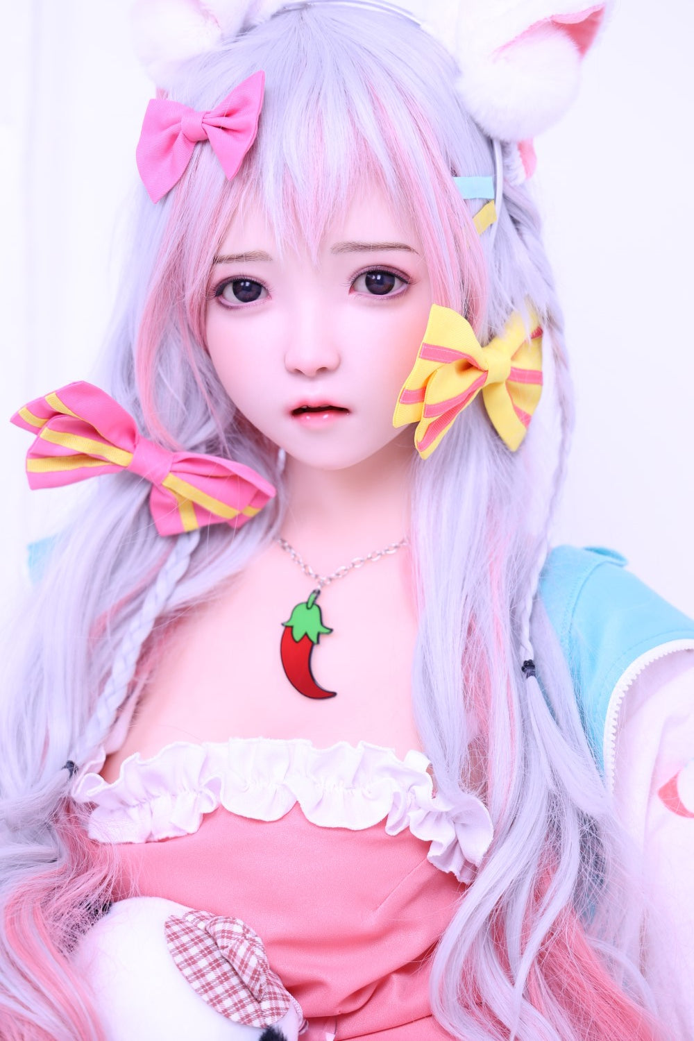 Sandy Sex Doll (SHEDOLL 148 cm D puodelis # SH013 TPE + silikonas)