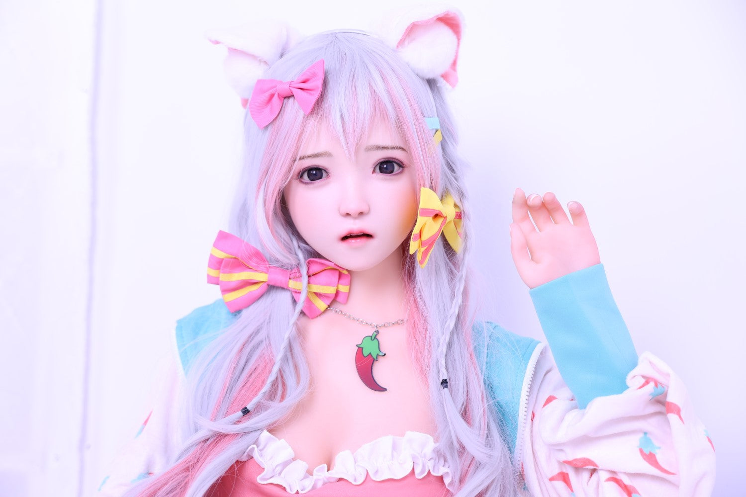 Sandy Sex Doll (SHEDOLL 148 cm D puodelis # SH013 TPE + silikonas)