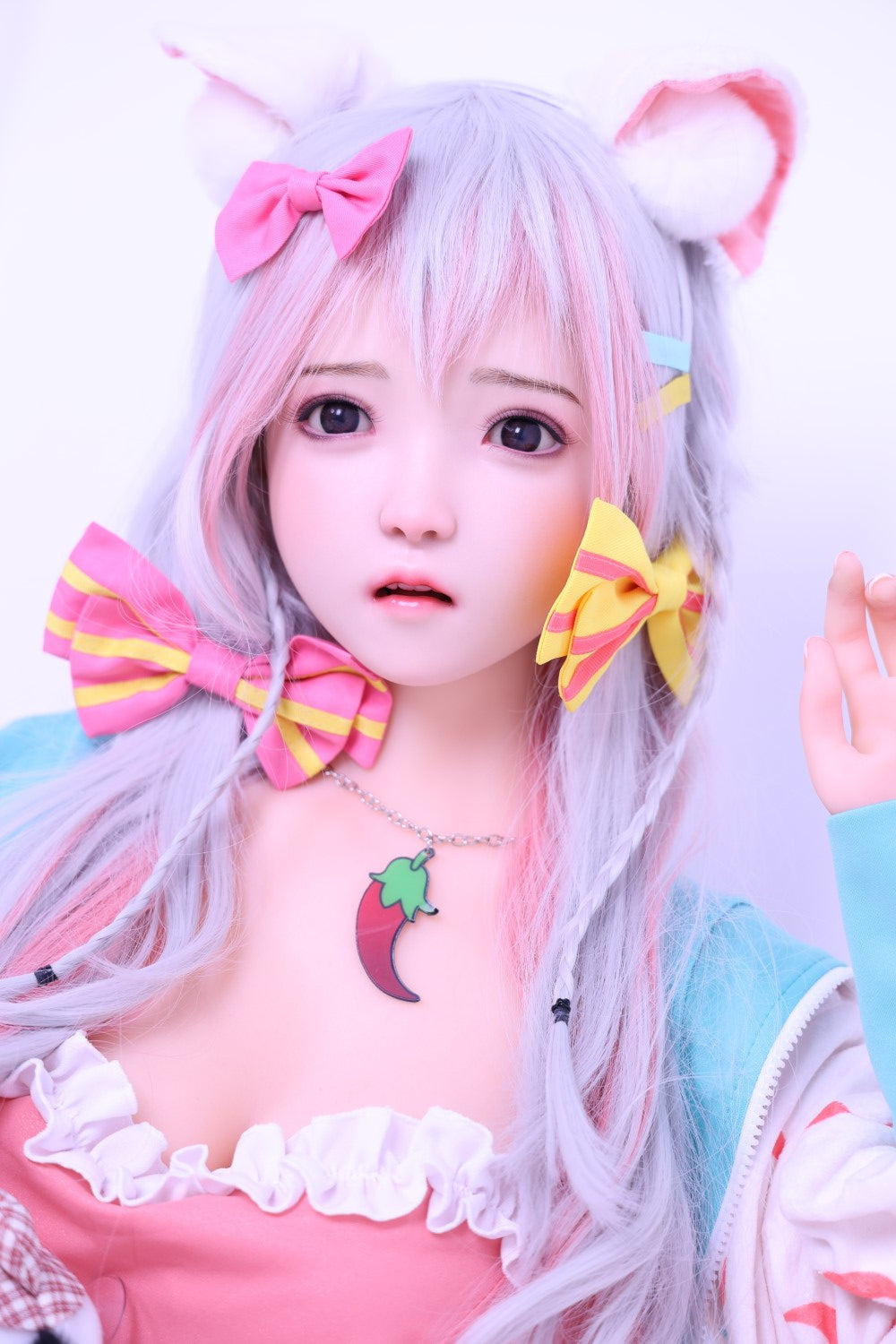 Sandy Sex Doll (SHEDOLL 148 cm D puodelis # SH013 TPE + silikonas)