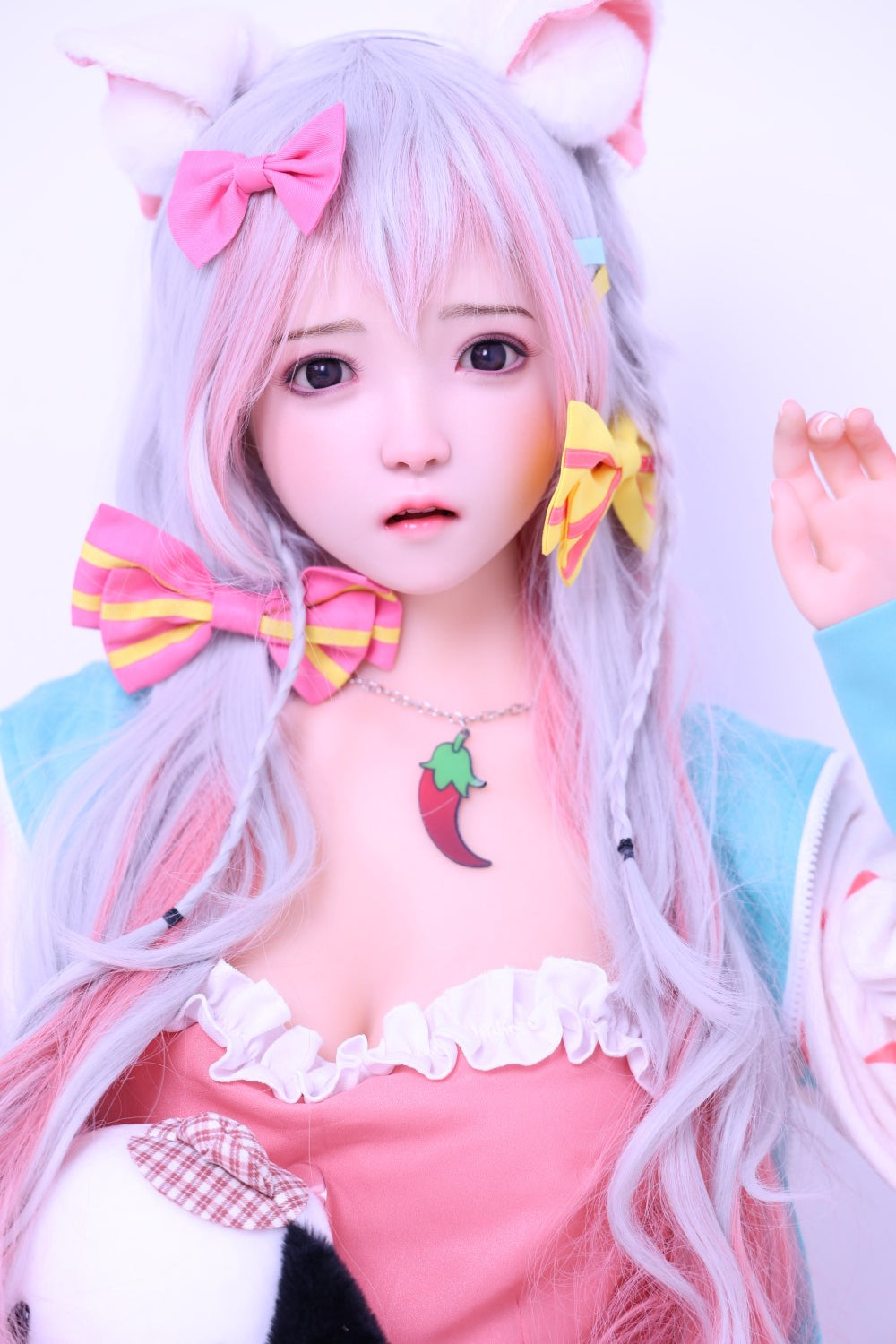 Sandy Sex Doll (SHEDOLL 148 cm D puodelis # SH013 TPE + silikonas)