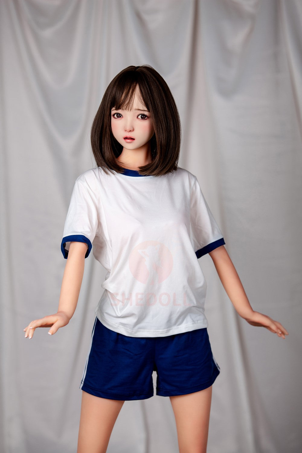 Candy Sex Doll (SHEDOLL 148 cm D puodelis # SH012 TPE + silikonas)