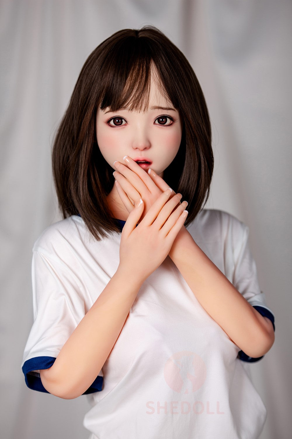 Candy Sex Doll (SHEDOLL 148 cm D puodelis # SH012 TPE + silikonas)
