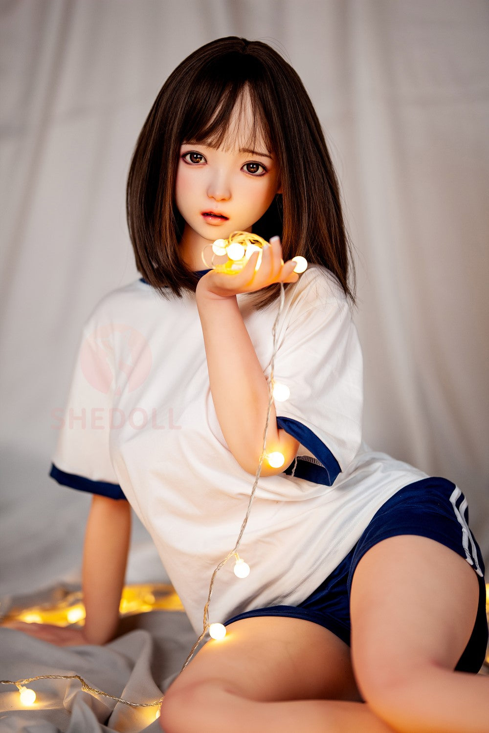 Candy Sex Doll (SHEDOLL 148 cm D puodelis # SH012 TPE + silikonas)