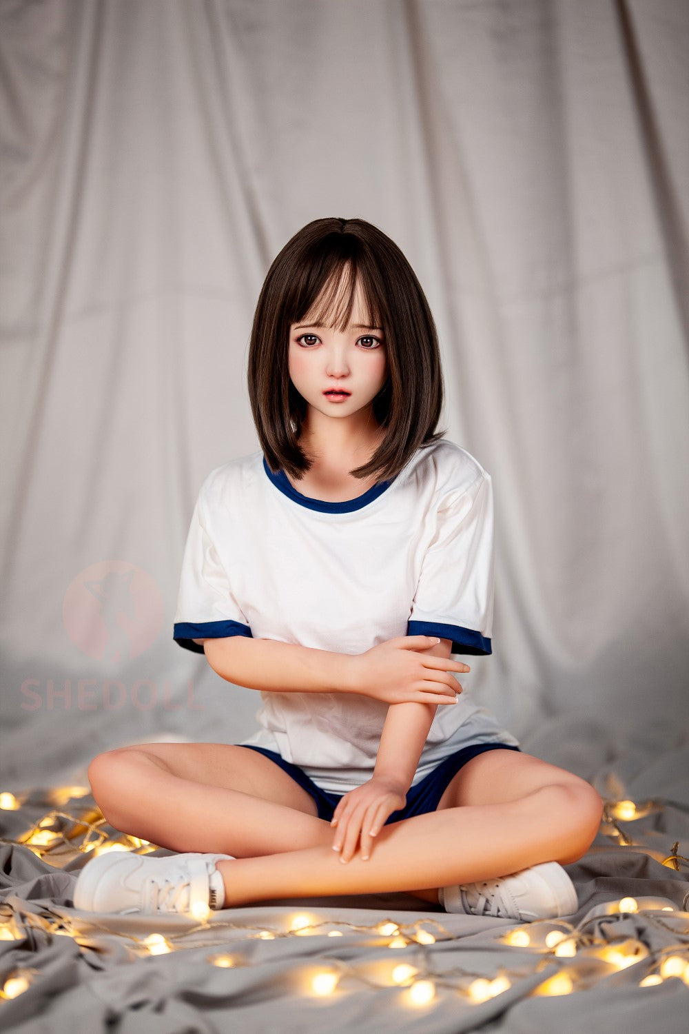 Candy Sex Doll (SHEDOLL 148 cm D puodelis # SH012 TPE + silikonas)