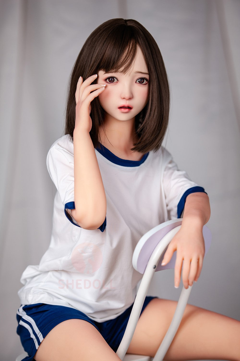 Candy Sex Doll (SHEDOLL 148 cm D puodelis # SH012 TPE + silikonas)