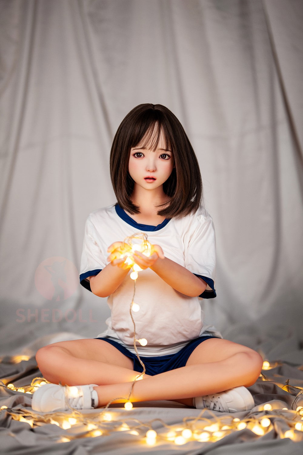 Candy Sex Doll (SHEDOLL 148 cm D puodelis # SH012 TPE + silikonas)
