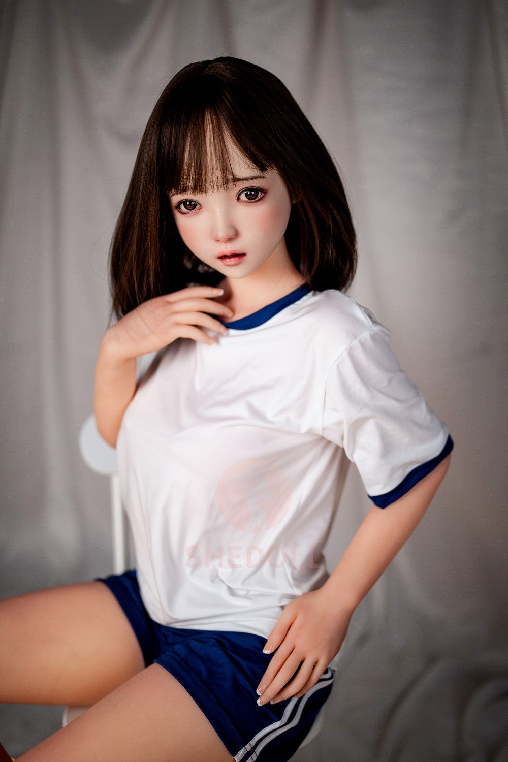 Candy Sex Doll (SHEDOLL 148 cm D puodelis # SH012 TPE + silikonas)