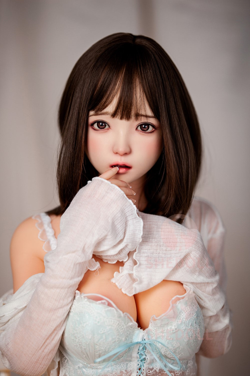 Candy Sex Doll (SHEDOLL 148 cm D puodelis # SH012 TPE + silikonas)