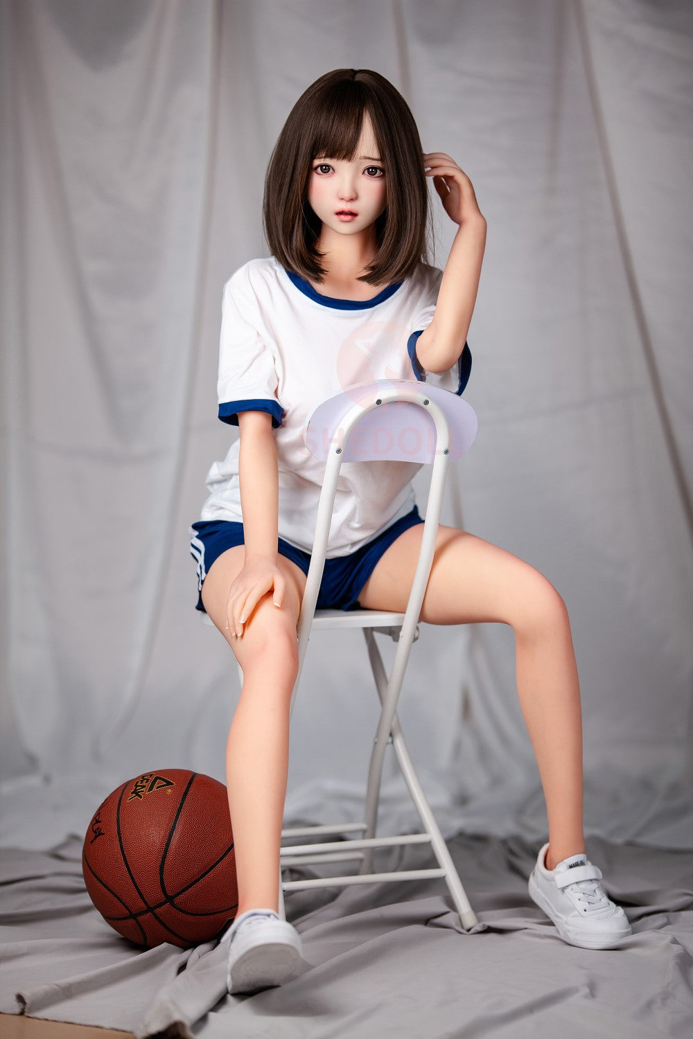 Candy Sex Doll (SHEDOLL 148 cm D puodelis # SH012 TPE + silikonas)