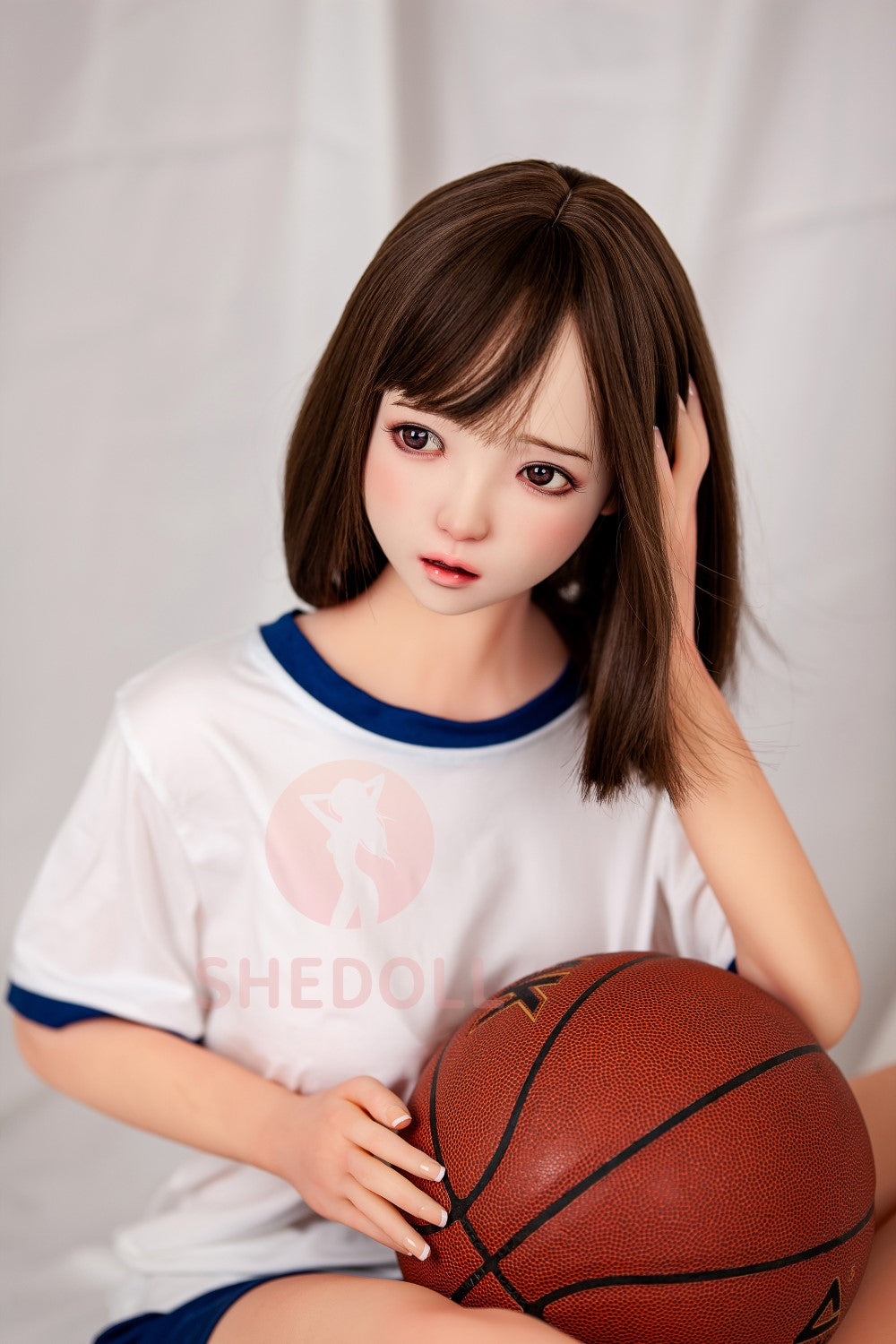 Candy Sex Doll (SHEDOLL 148 cm D puodelis # SH012 TPE + silikonas)