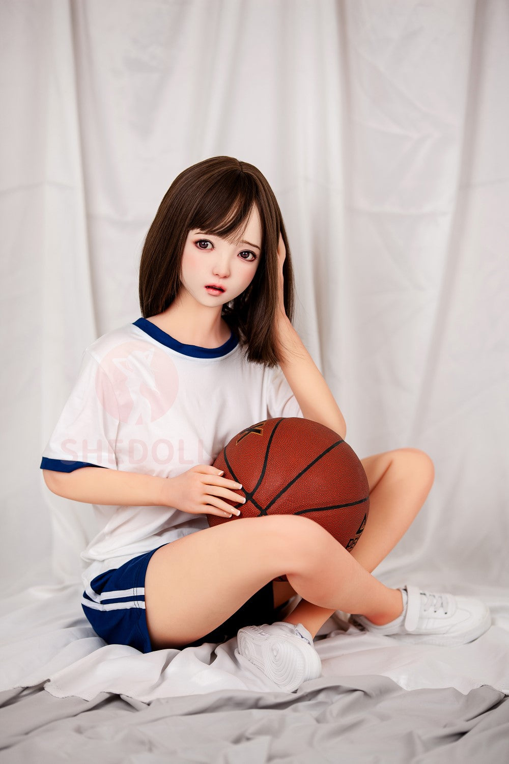 Candy Sex Doll (SHEDOLL 148 cm D puodelis # SH012 TPE + silikonas)