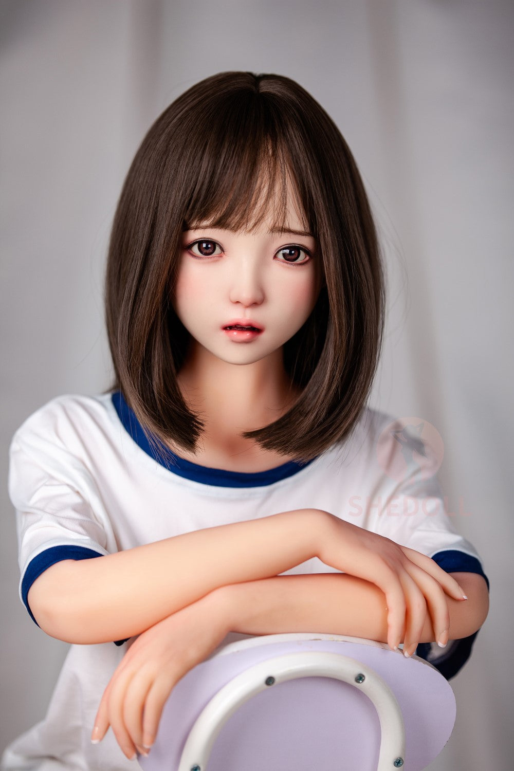 Candy Sex Doll (SHEDOLL 148 cm D puodelis # SH012 TPE + silikonas)