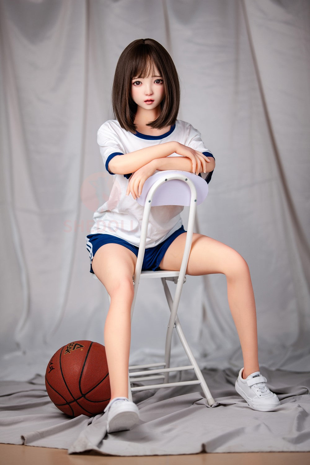 Candy Sex Doll (SHEDOLL 148 cm D puodelis # SH012 TPE + silikonas)