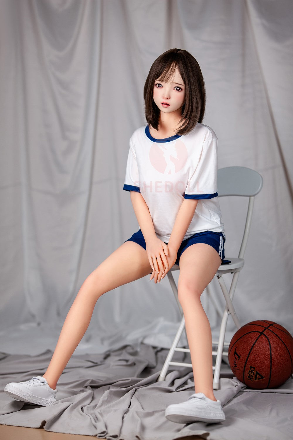 Candy Sex Doll (SHEDOLL 148 cm D puodelis # SH012 TPE + silikonas)