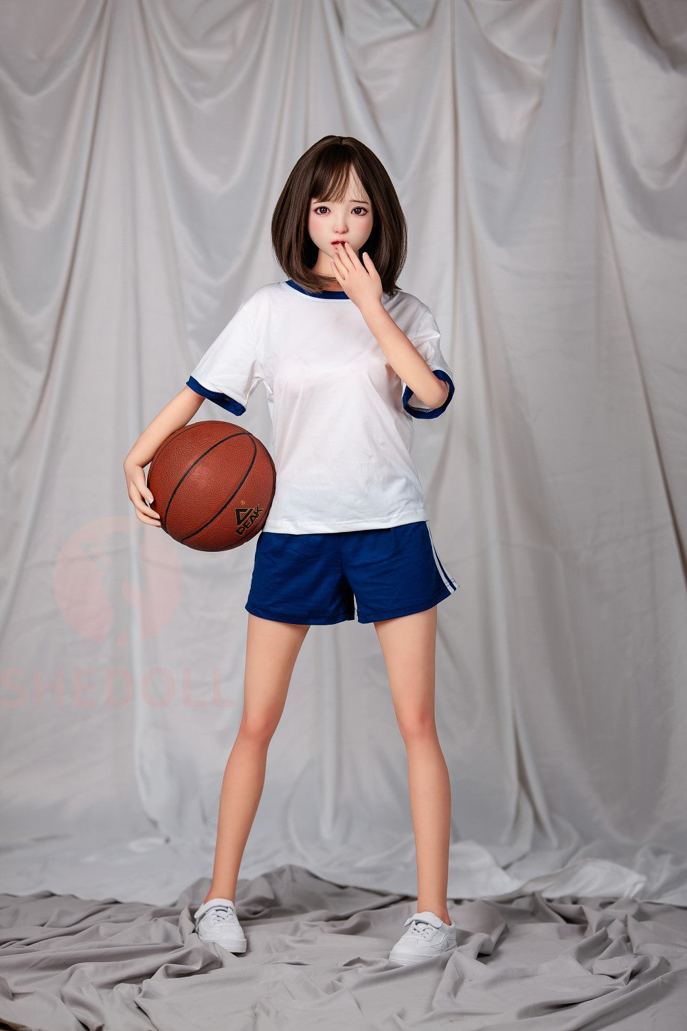 Candy Sex Doll (SHEDOLL 148 cm D puodelis # SH012 TPE + silikonas)