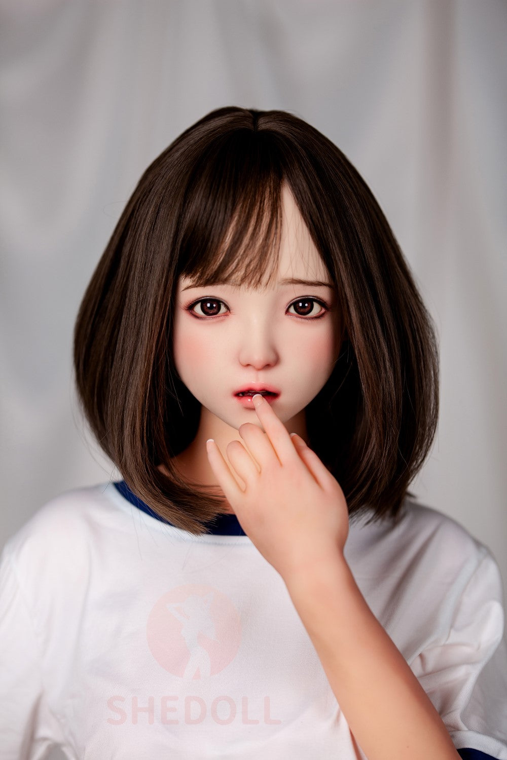 Candy Sex Doll (SHEDOLL 148 cm D puodelis # SH012 TPE + silikonas)