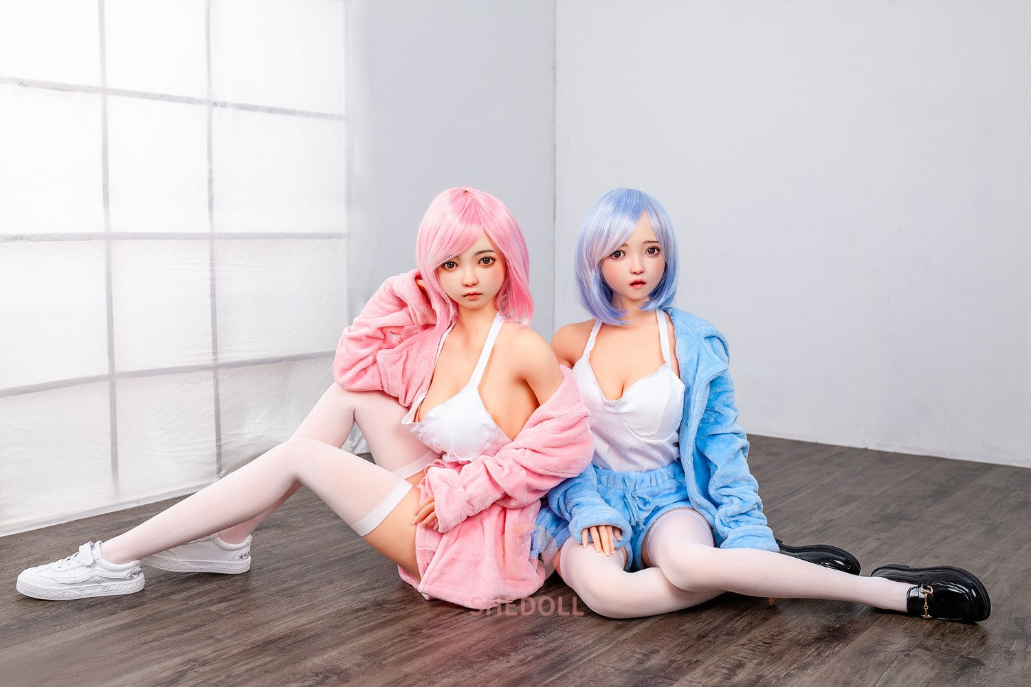 Sandy Sex Doll (SHEDOLL 148 cm D puodelis # SH013 TPE + silikonas)