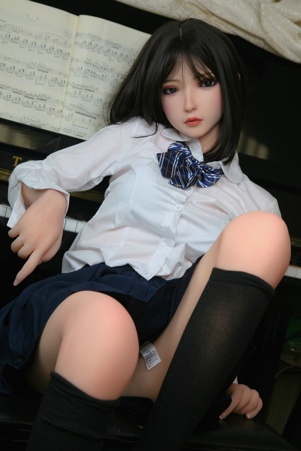 Seren sekso lėlė (SHEDOLL 158 cm C puodelis # SH016 TPE + silikonas)