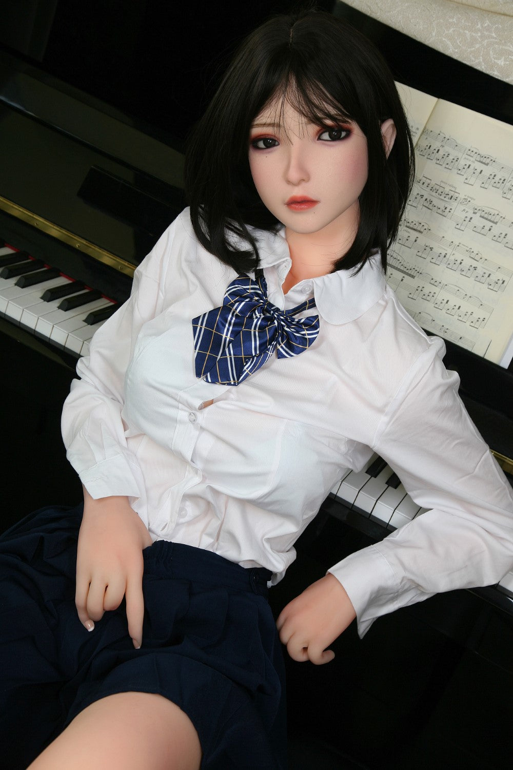 Seren sekso lėlė (SHEDOLL 158 cm C puodelis # SH016 TPE + silikonas)