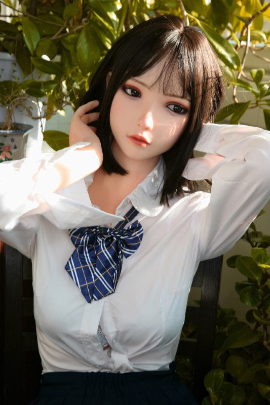 Seren sekso lėlė (SHEDOLL 158 cm C puodelis # SH016 TPE + silikonas)