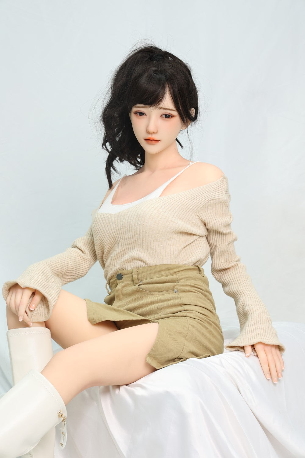 Charlene Sex Doll (SHEDOLL 158 cm C puodelis # SH017 TPE + silikonas)