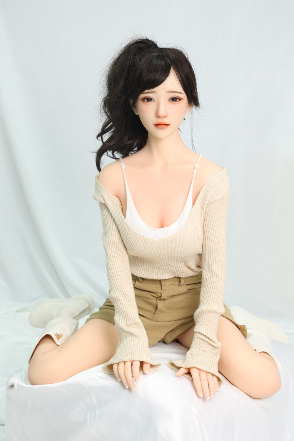 Charlene Sex Doll (SHEDOLL 158 cm C puodelis # SH017 TPE + silikonas)