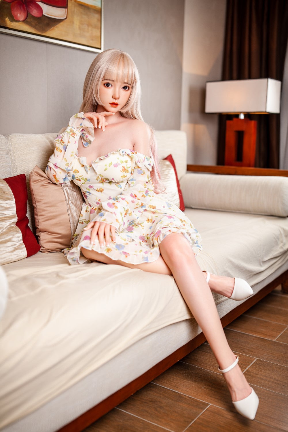 Sekso lėlė Cheryl (SHEDOLL 158 cm C-Cup #SH018 TPE + silikonas)