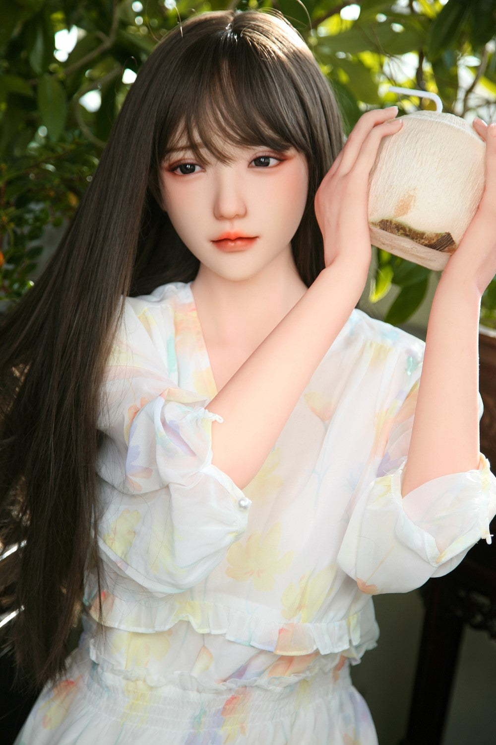 Charlene Sex Doll (SHEDOLL 158 cm C puodelis # SH020 TPE + silikonas)