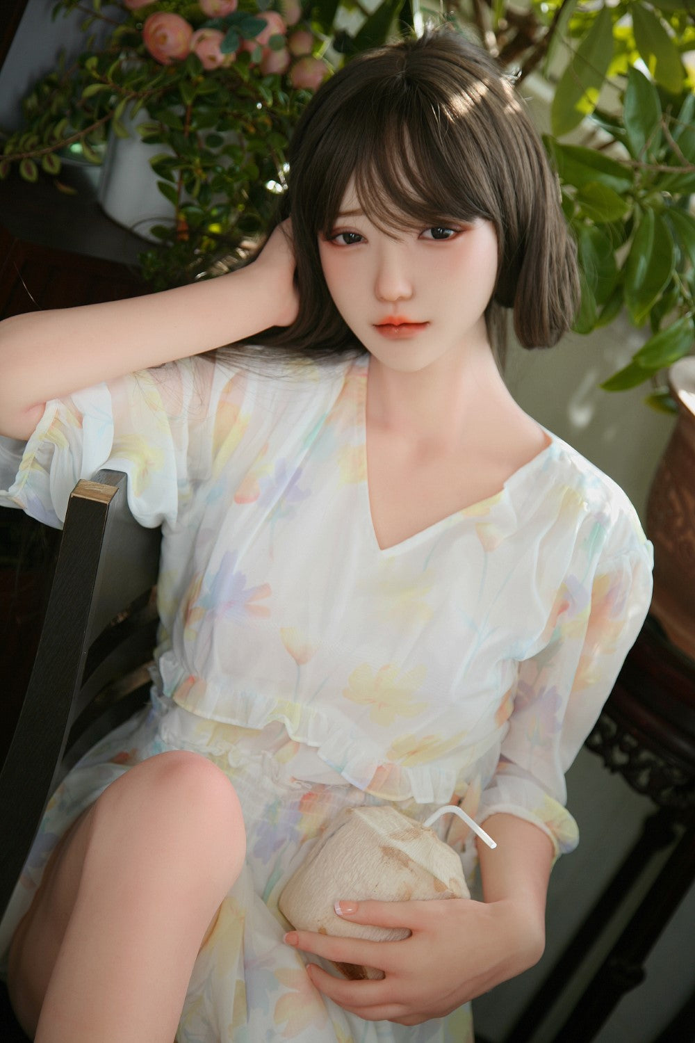 Charlene Sex Doll (SHEDOLL 158 cm C puodelis # SH020 TPE + silikonas)