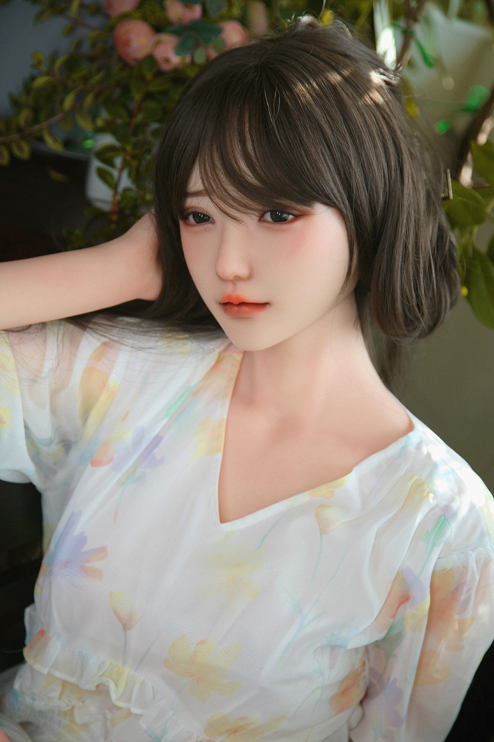Charlene Sex Doll (SHEDOLL 158 cm C puodelis # SH020 TPE + silikonas)