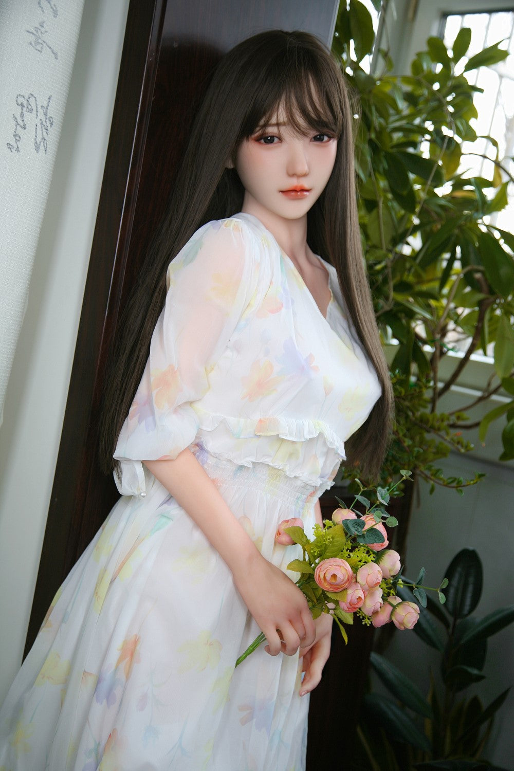 Charlene Sex Doll (SHEDOLL 158 cm C puodelis # SH020 TPE + silikonas)