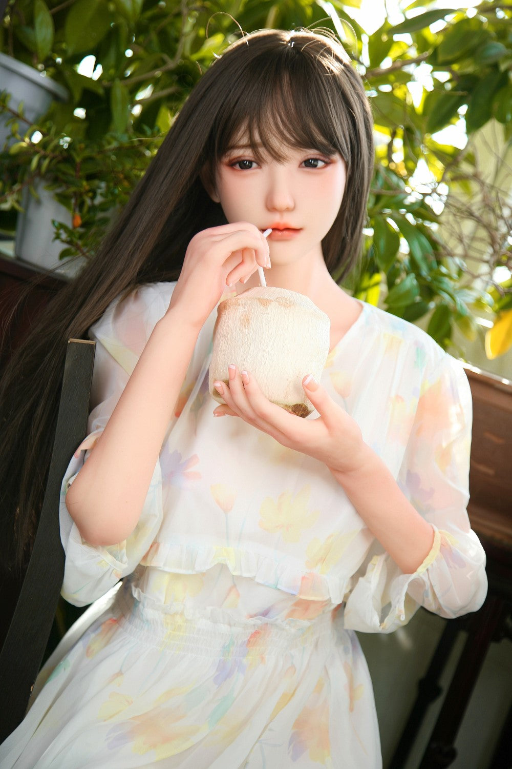 Charlene Sex Doll (SHEDOLL 158 cm C puodelis # SH020 TPE + silikonas)