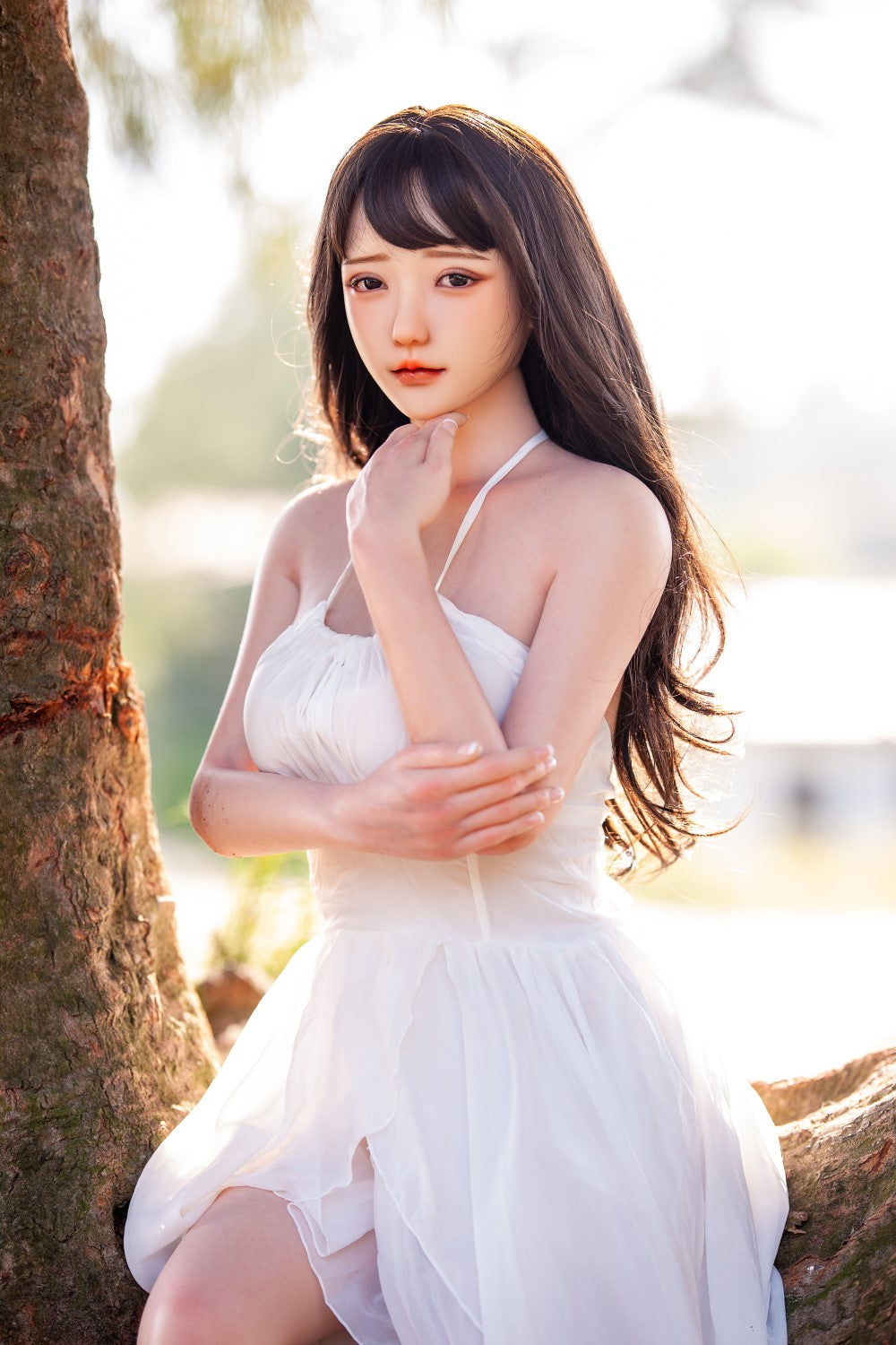 Charlene Sex Doll (SHEDOLL 158 cm C puodelis # SH020 TPE + silikonas)